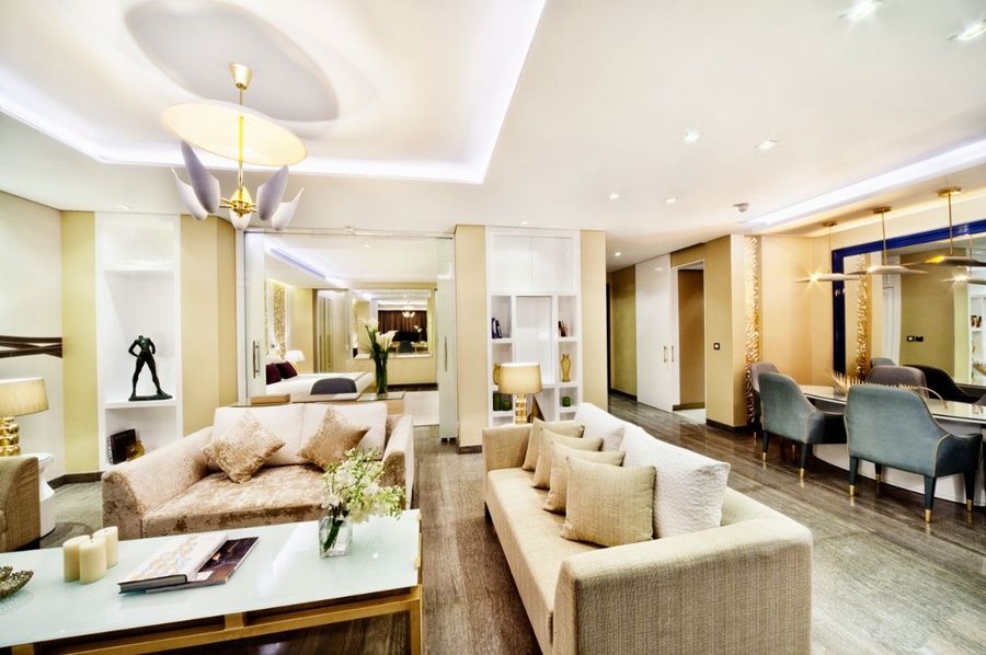 The Domain Bahrain Hotel And Spa - Adults Friendly 16 Years Plus Manama Dış mekan fotoğraf The interior of the private suite